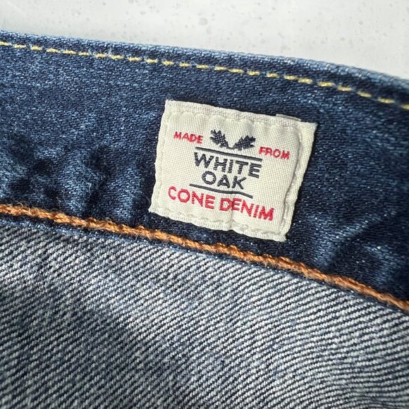 Levi's 501 Red Line Selvedge Jean Men 28x31* Blue White Oak Cone Denim Tag 28x32 - Picture 8 of 16